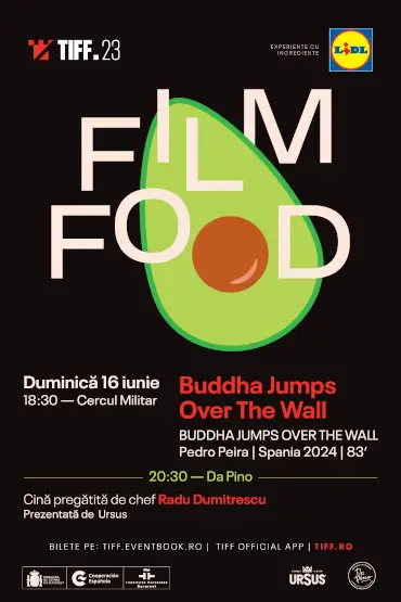 Film Food: Buddha jumps over the wall Dinner prepared by Chef Radu Dumitrescu at Da Pino, presented by URSUS