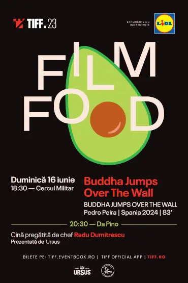 Film Food: Buddha jumps over the wall Dinner prepared by Chef Radu Dumitrescu at Da Pino, presented by URSUS
