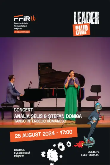 Concert TangOdiseea Seară de tango interbelic românesc cu Analia Selis și Ștefan Doniga