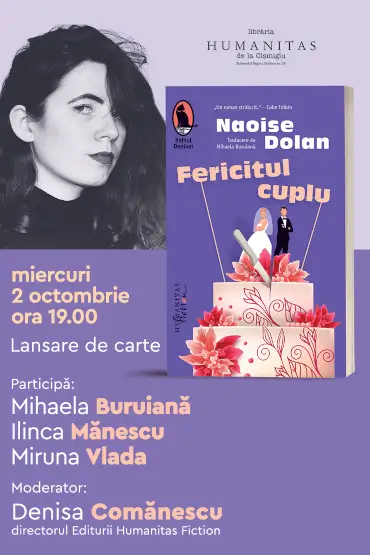 Lansare de carte: „Fericitul cuplu” de Naoise Dolan 