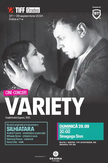 Cine-concert VARIETY TIFF Oradea