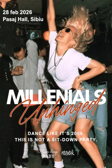 Millennials Unhinged Dance like it’s 2008. This is not a sit-down party.