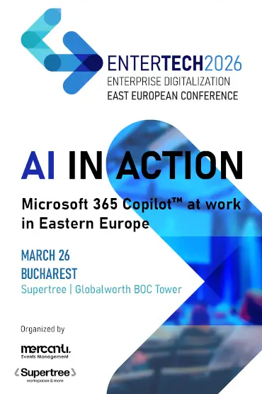 EnterTech 2026 | Enterprise Digitalization East European Conference AI in action: Microsoft 365 Copilot™ at work