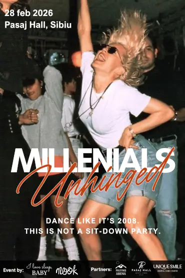 Millennials Unhinged Dance like it’s 2008. This is not a sit-down party.