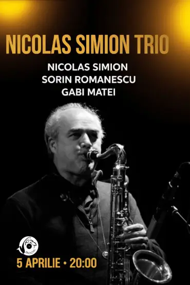 Nicolas Simion "Spring Jazz Trio" 