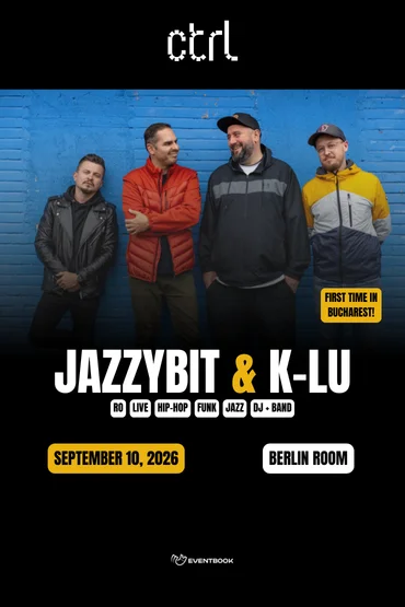 ctrl LIVE: JazzyBIT & K-lu First time in Bucharest!