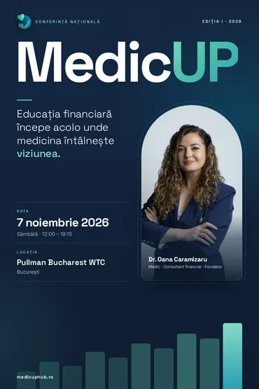 MedicUp Educația financiară începe acolo unde medicina întâlnește viziunea