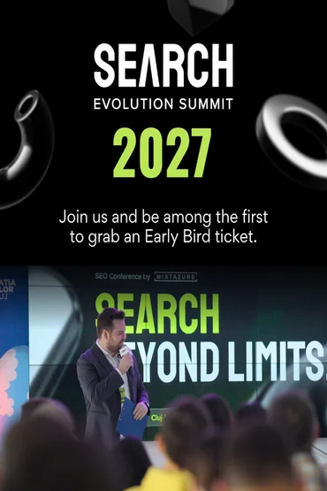 Search Evolution Summit 2027 The first SEO conference from Transylvania