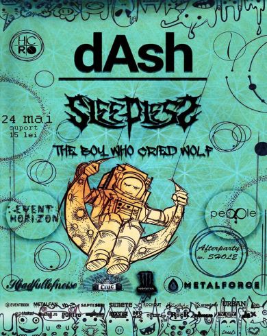 DAsh (HU)| SLEEPLESS (HU) The Boy Who Cried Wolf | Warm-up & after-party w Shole