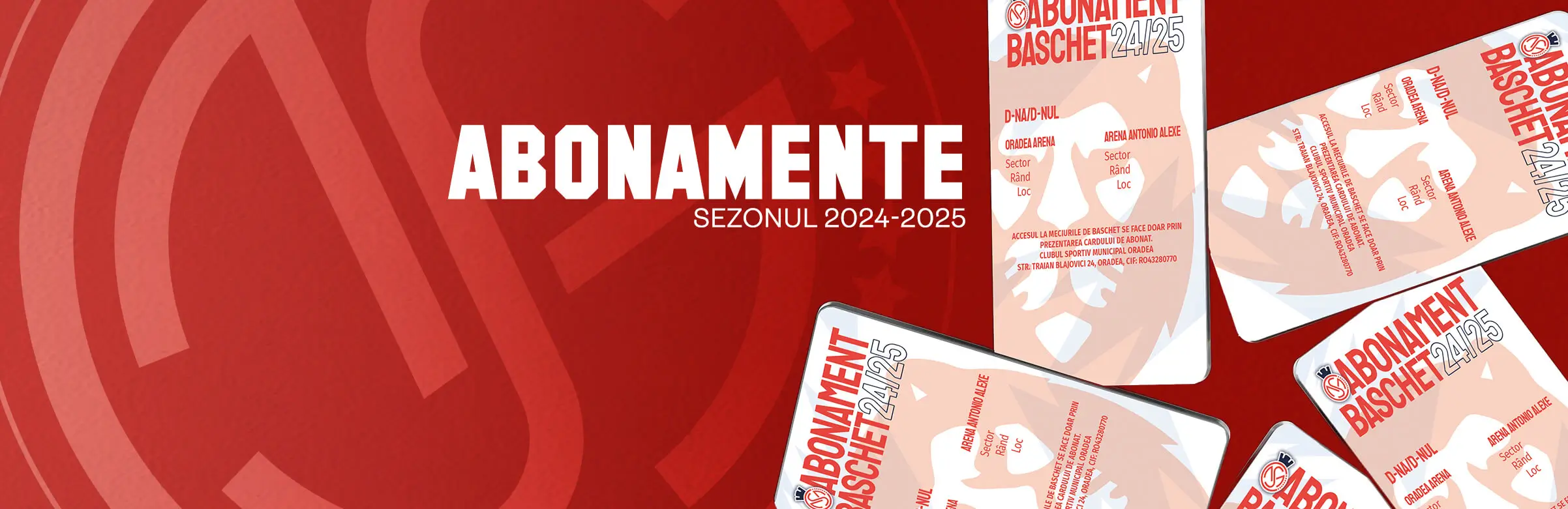 Abonament baschet sezon 2024-2025