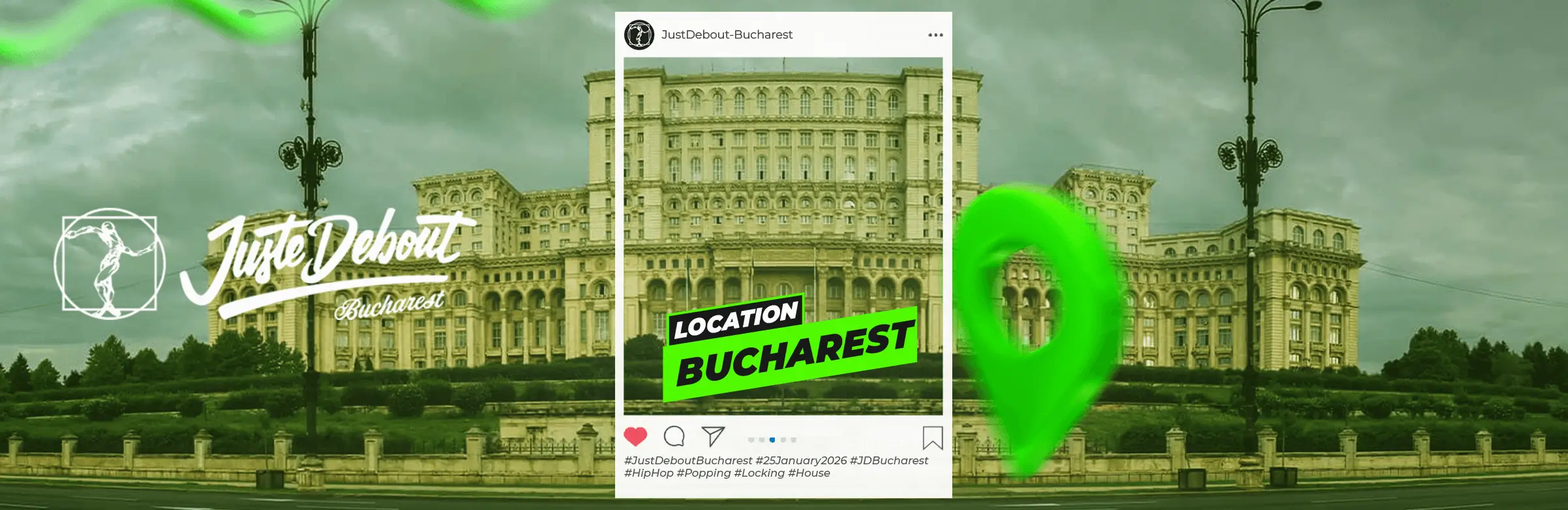 JUSTE DEBOUT BUCHAREST