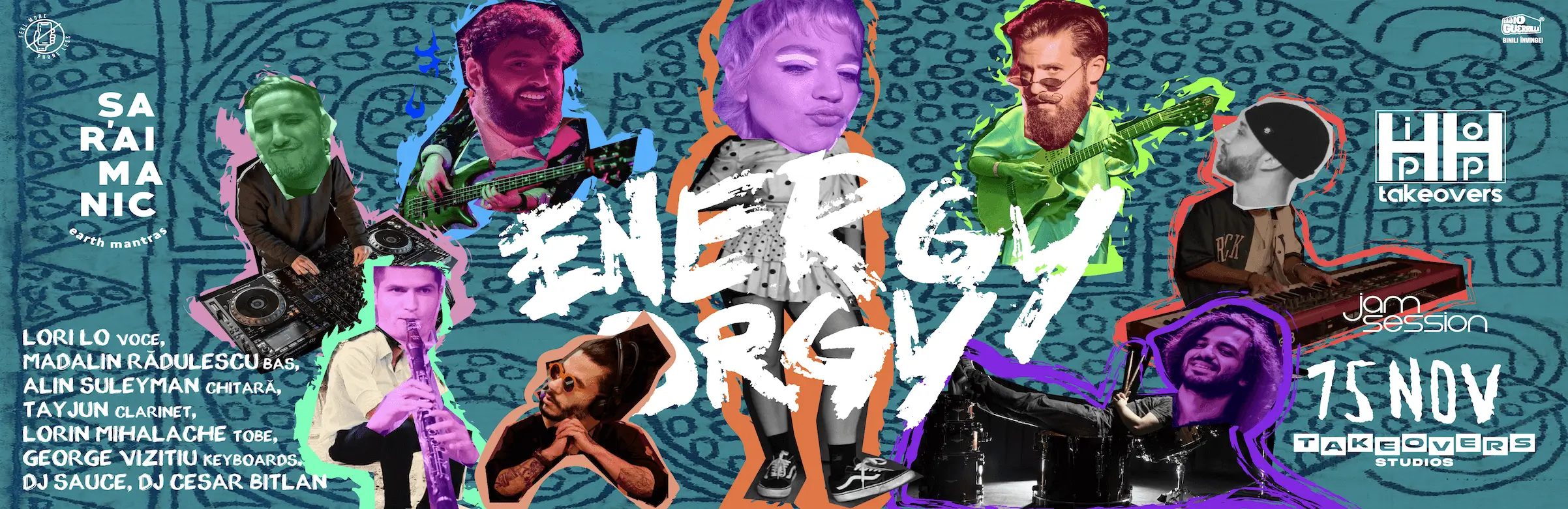 Șaraimanic & Hip Hop Takeovers pres ENERGY ORGY