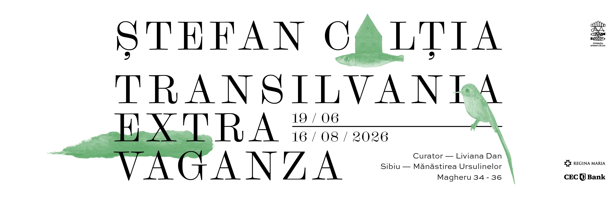 Transilvania | Extravaganza - expoziție Ștefan Câlția