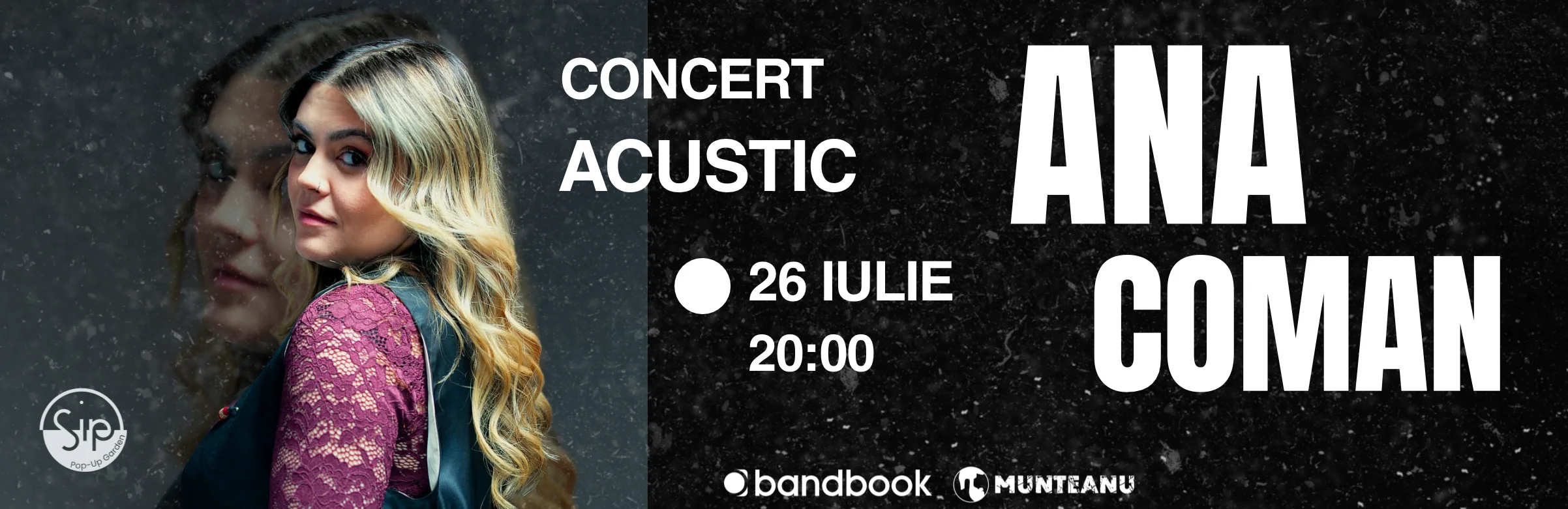 Ana Coman - Concert Acustic | SIP Pop-Up Garden