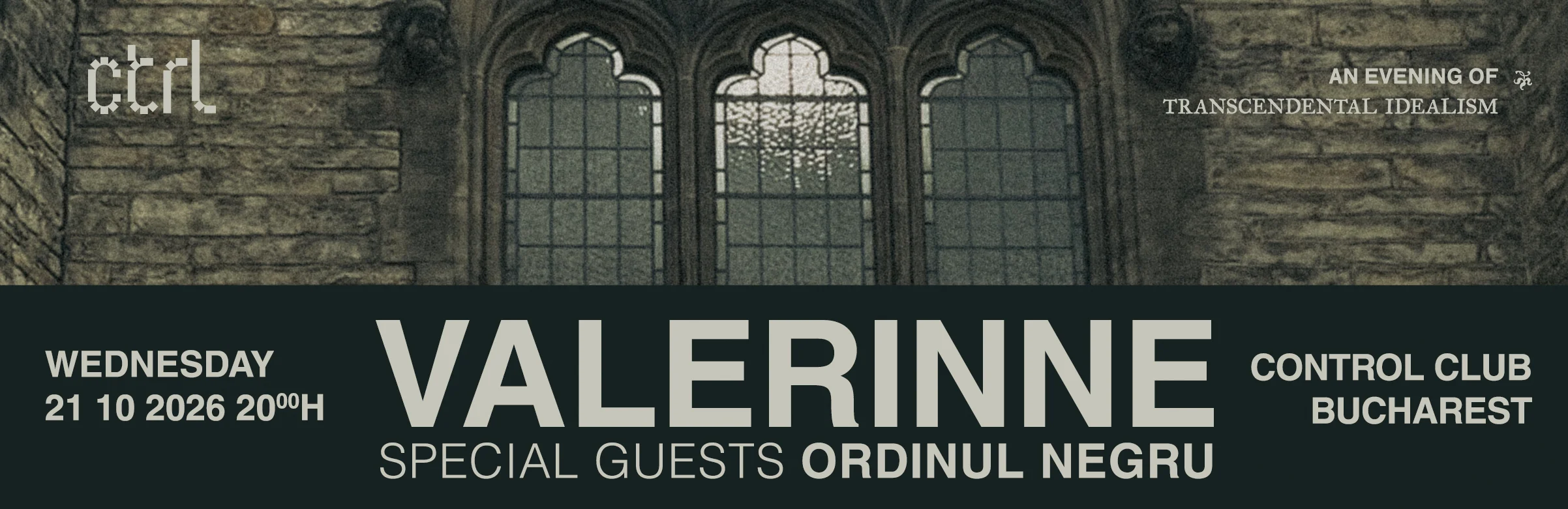 Valerinne Live + Special Guests Ordinul Negru