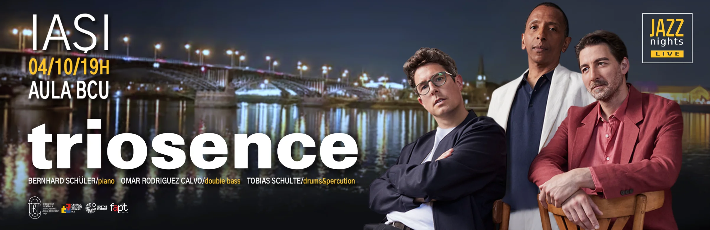 TRIOSENCE: CONCERT EXTRAORDINAR DE JAZZ