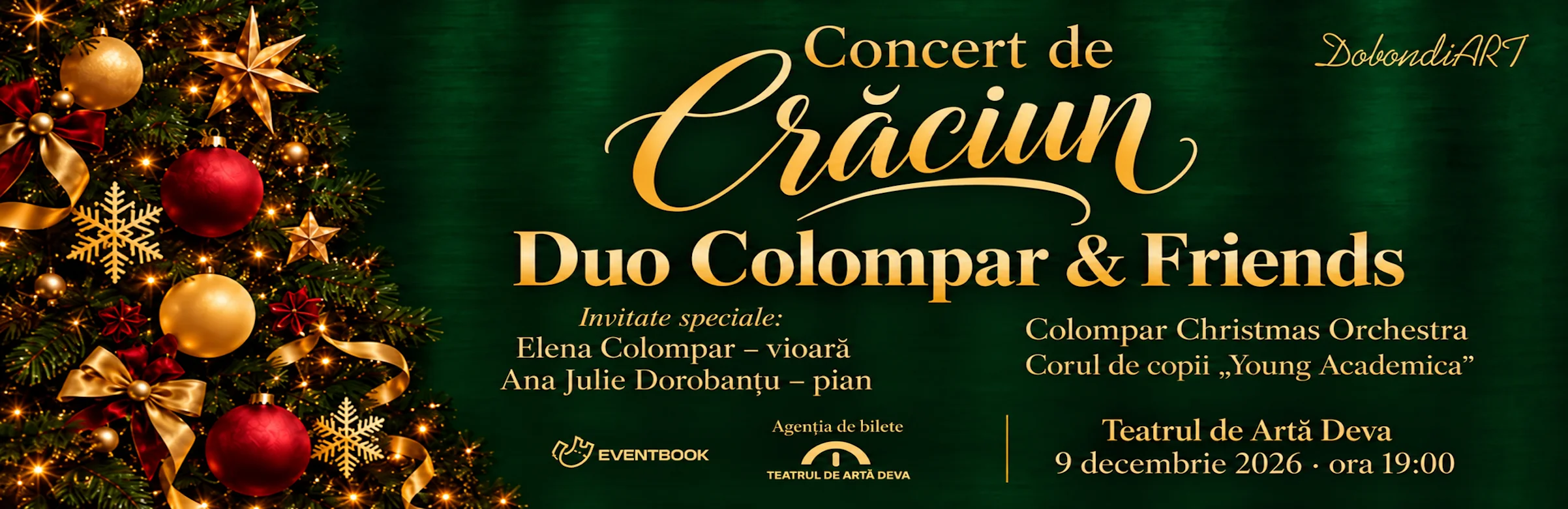Concert de Crăciun - Duo Colompar & Friends