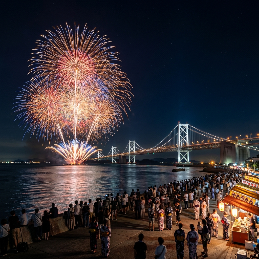 第61回 さかいで大橋まつり 海上花火大会