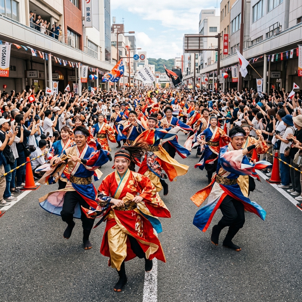 第73回よさこい祭り