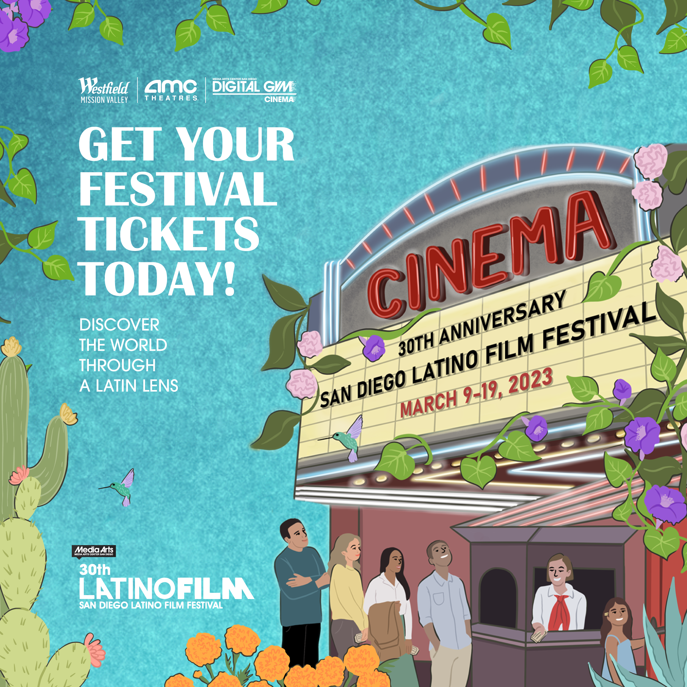 Welcome to the 30th San Diego Latino Film Festival! (March 9-19, 2023!) |  Welcome to the 30th San Diego Latino Film Festival! (March 9-19, 2023!)