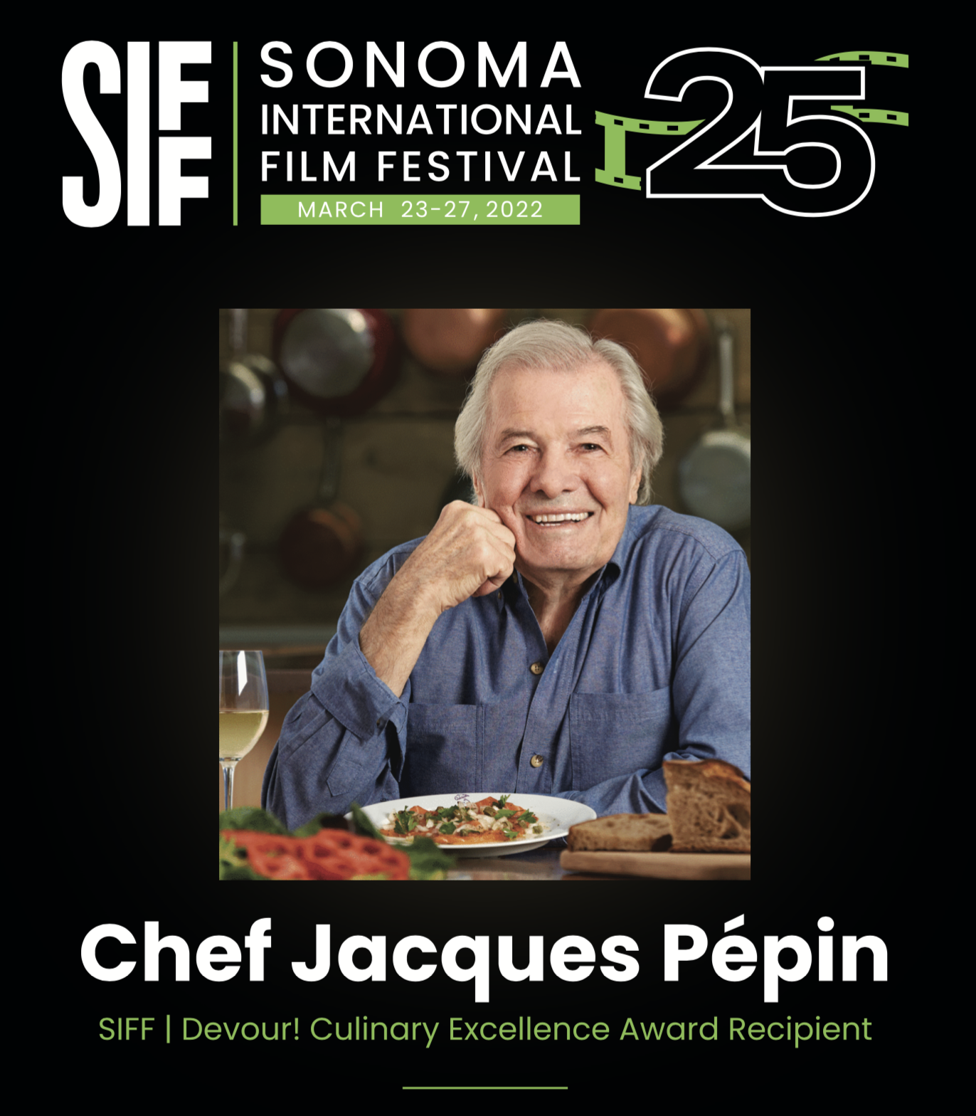 SIFF Devour! Chefs & Shorts Culinary Event Honoring Chef Jacques