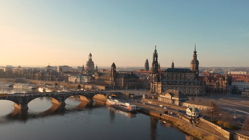 Video of Dresden castle area