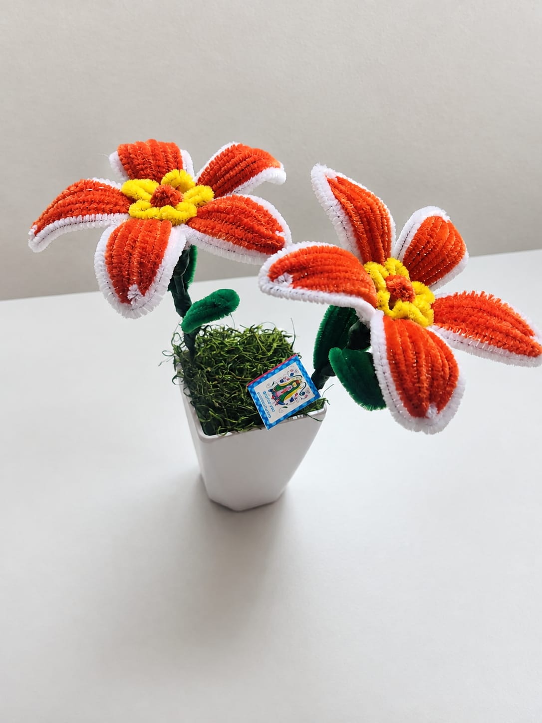flores naranja
