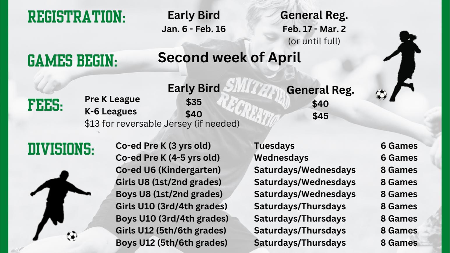 Youth Soccer Registration