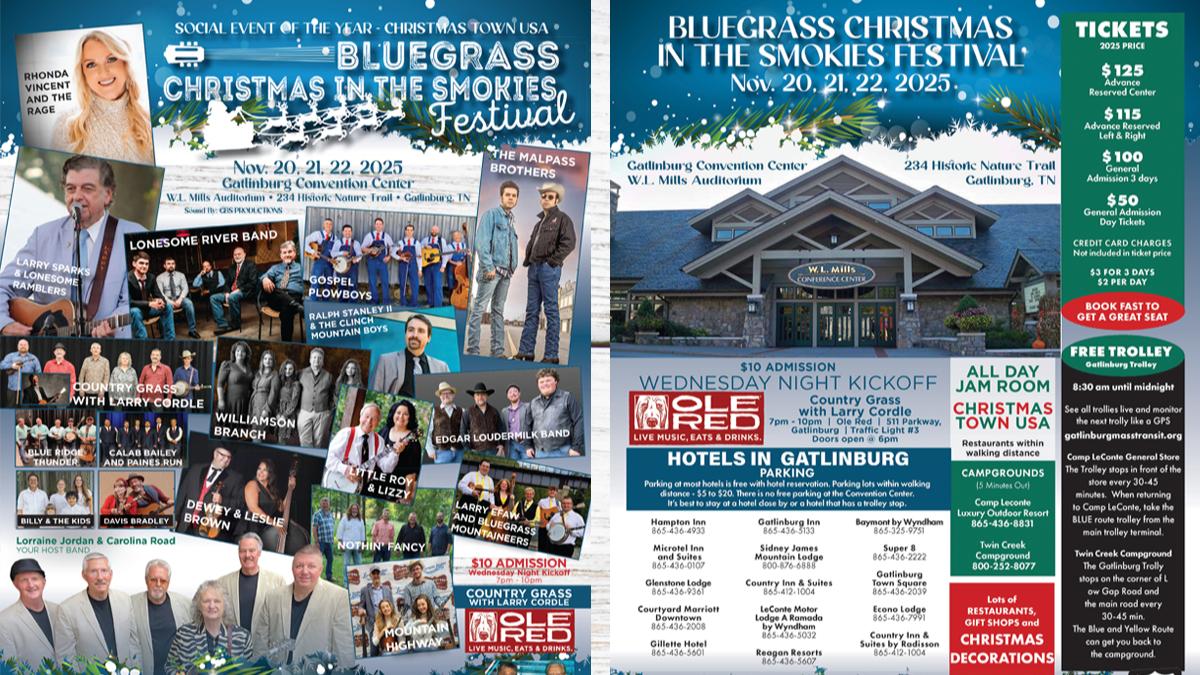Bluegrass Christmas In The Smokies 2026