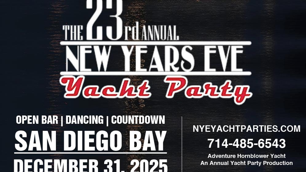 New Years Yacht Party San Diego