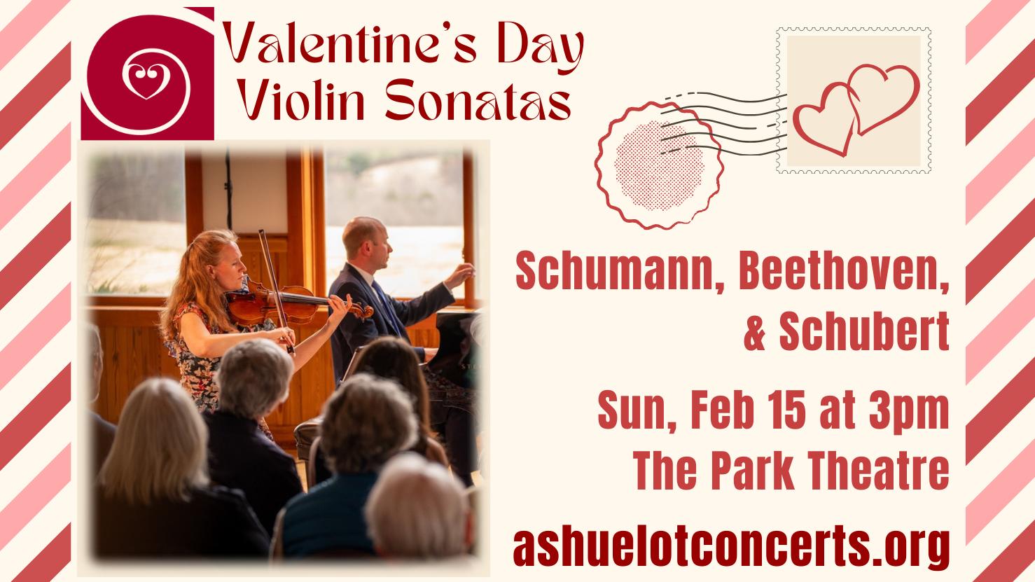 Violin Sonatas by Schumann, Beethoven, & Schubert