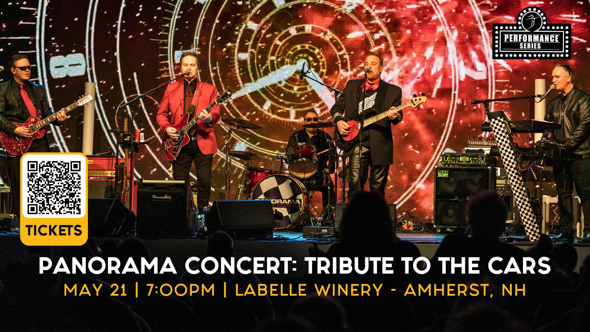 Panorama Concert: Tribute to The Cars (5/21/26 – Amherst, NH)