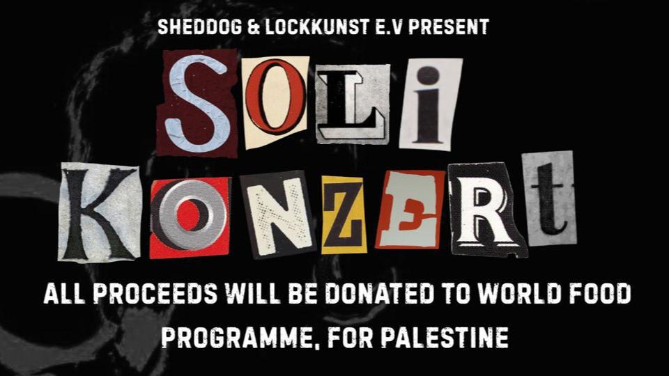 Cardboard + Efro + Monte and the Pythons @ B.L.O. Kantine - Gaza Soli Konzert