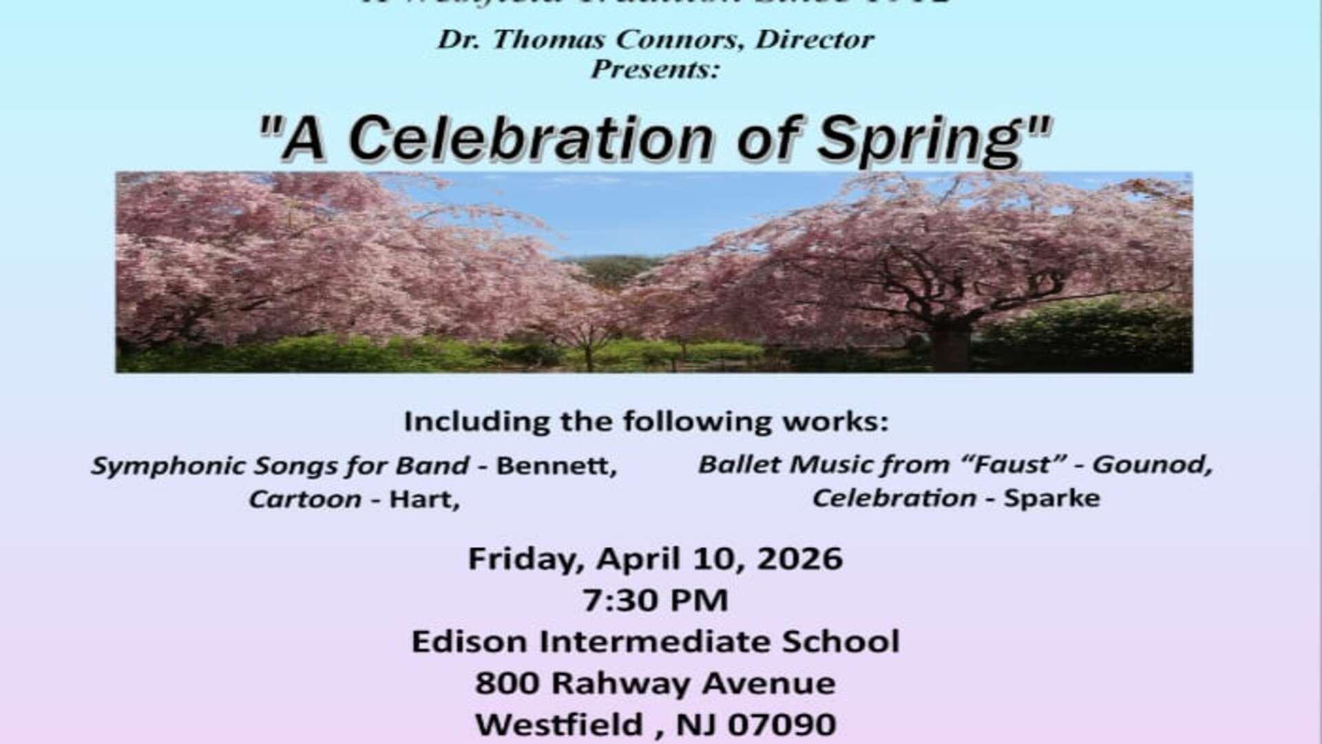 Westfield Community Concert Band Spring Concert