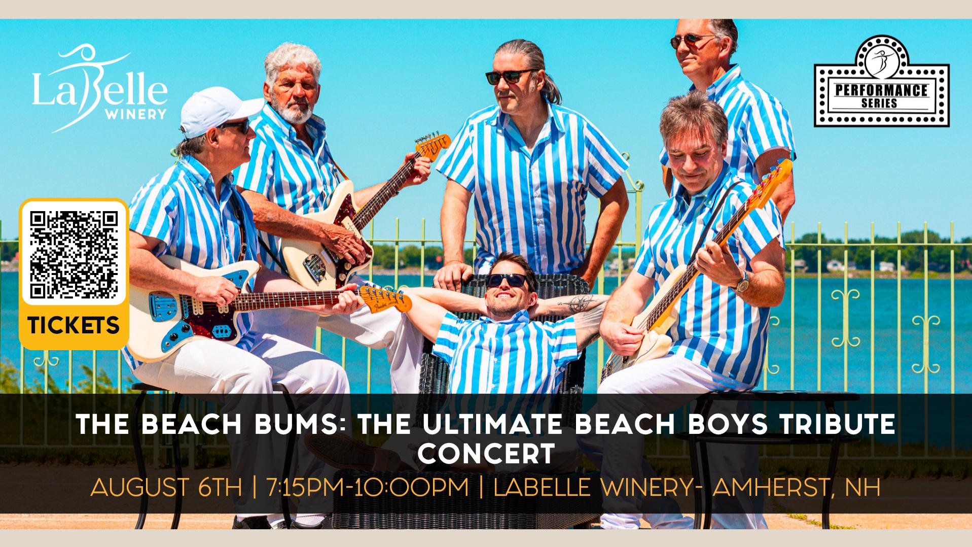 The Beach Bums: The Ultimate Beach Boys Tribute Concert (8/6/26 – Amherst)