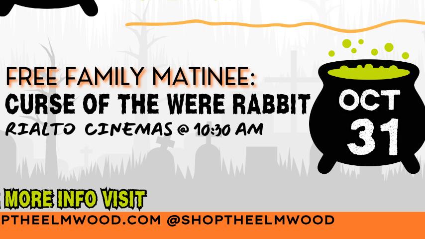 Free Movie Matinee: The Curse of the Were-Rabbit