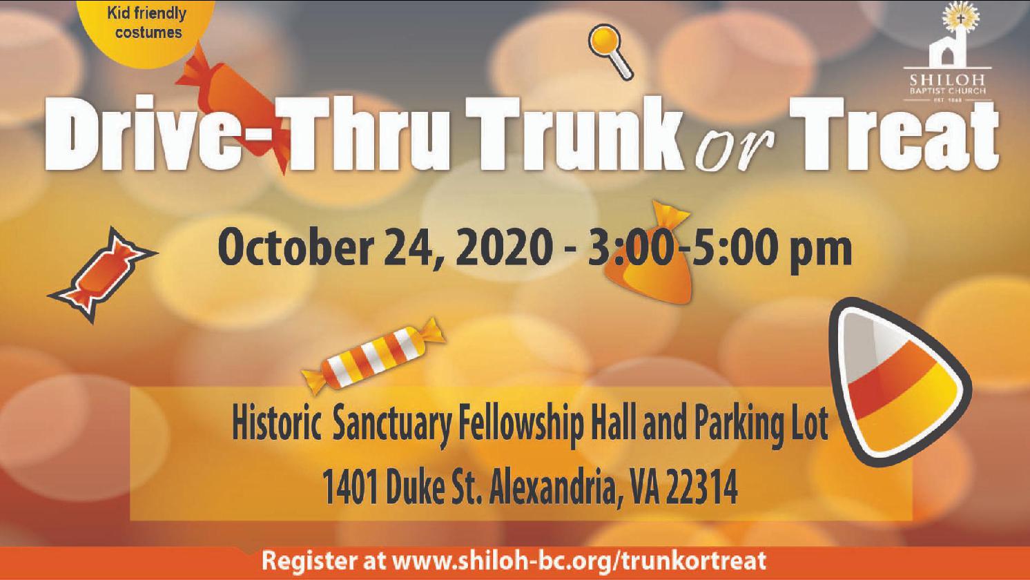 Drive-Thru Trunk or Treat