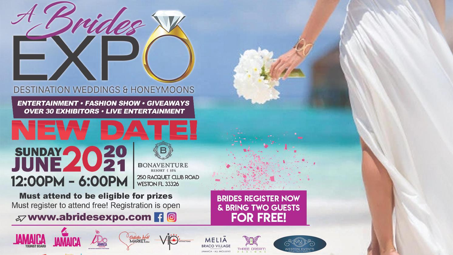  A Brides Expo 2021 - OUR NEW DATE IS SET