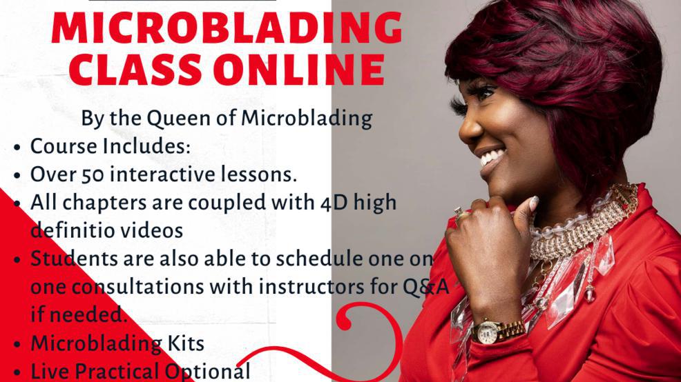 Enter for the chance to win Free Online Microblading Training