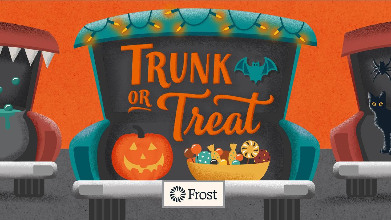 Halloween Trunk or Treat at Frost Bank