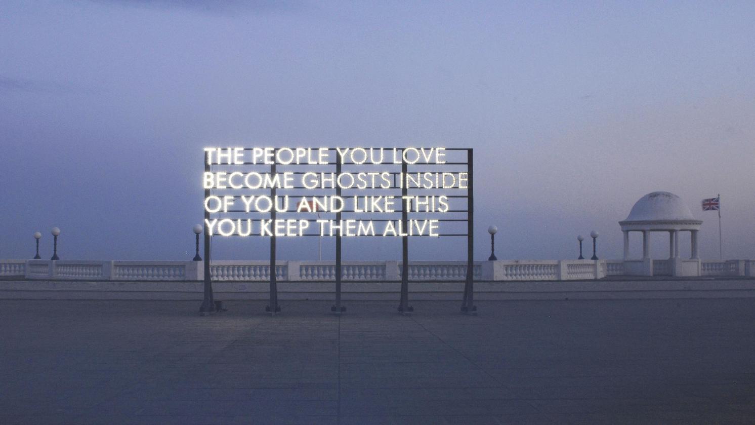 The poetic metamorphosis of Robert Montgomery : Salvage Paradise