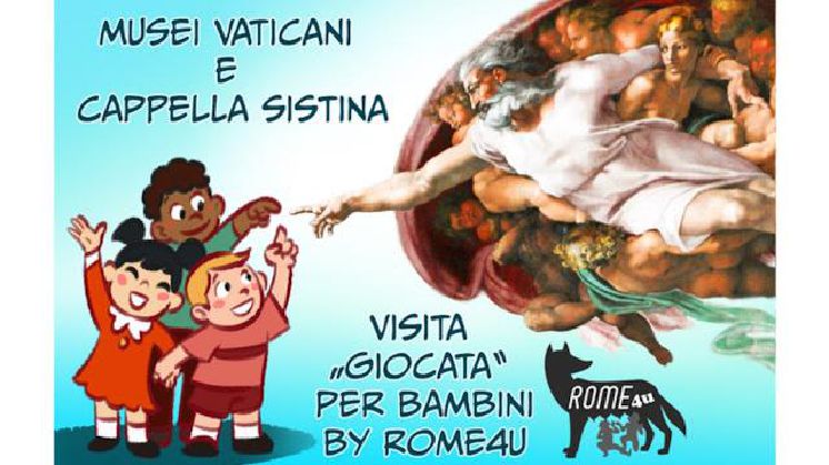 Cappella Sistina e Musei Vaticani spiegati ai bambini - Visita giocata per famiglie a numero chiuso 