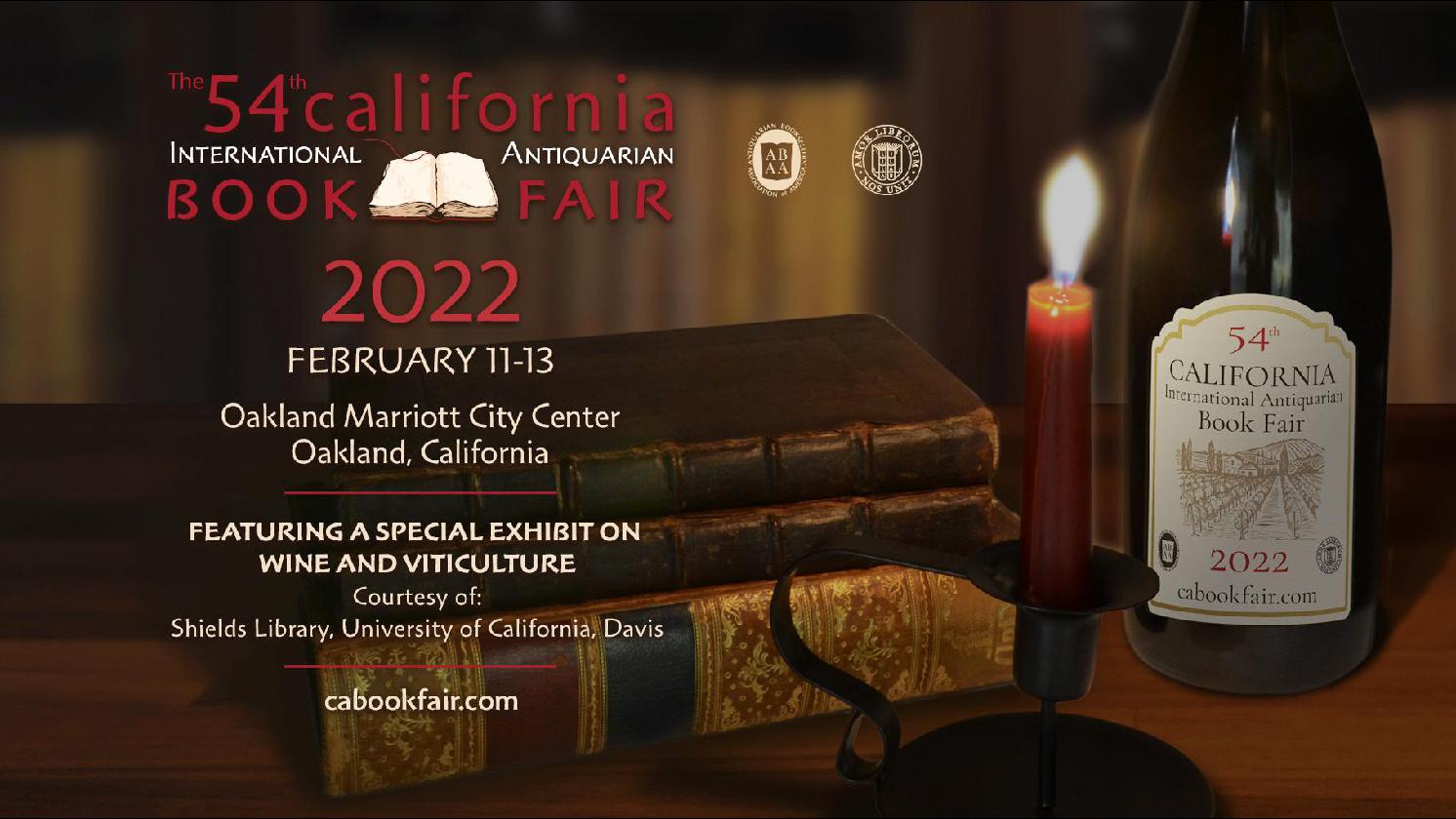 54th California International Antiquarian Book Fair