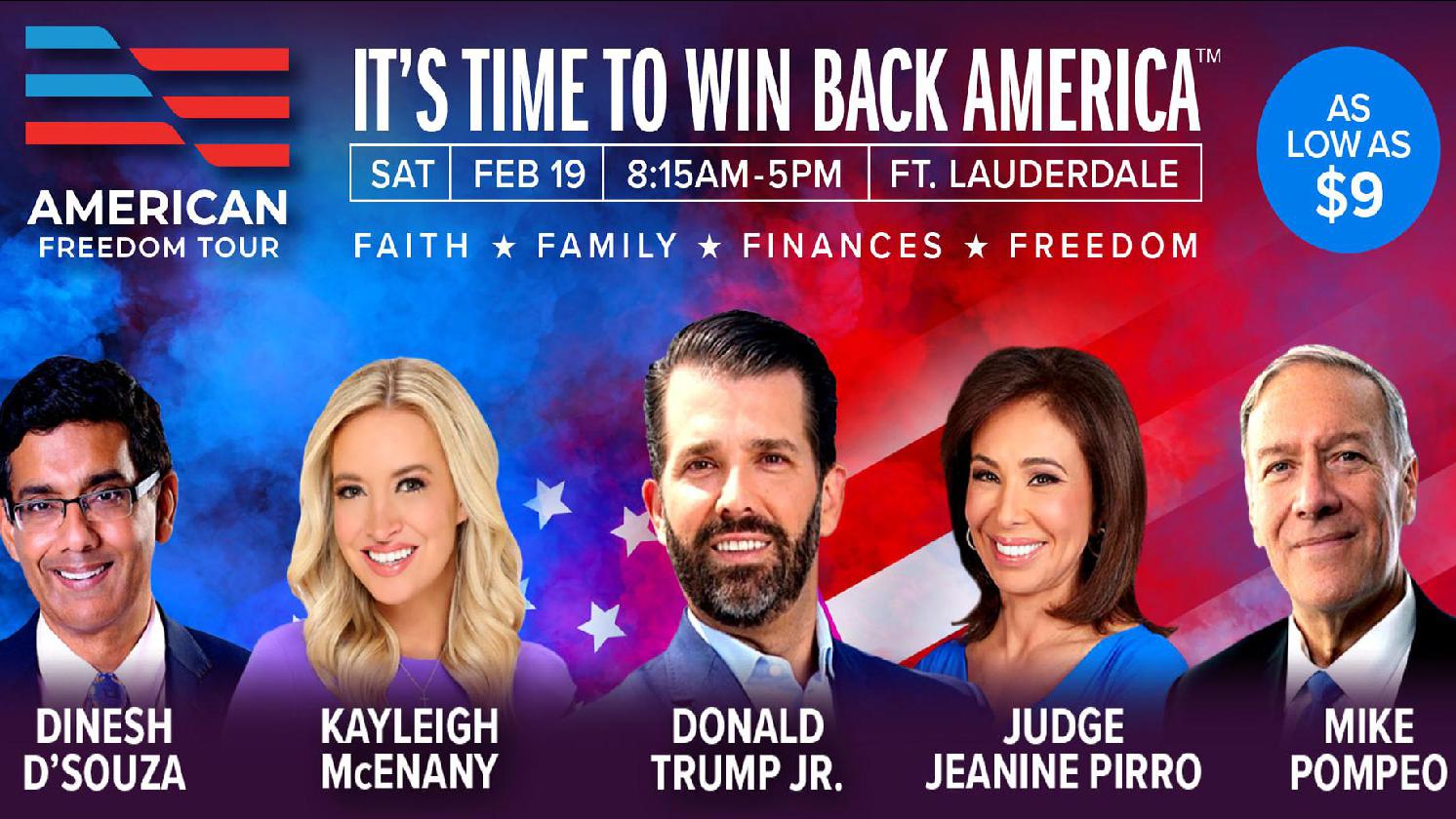 American Freedom Tour Ft Lauderdale 19 FEB 2022