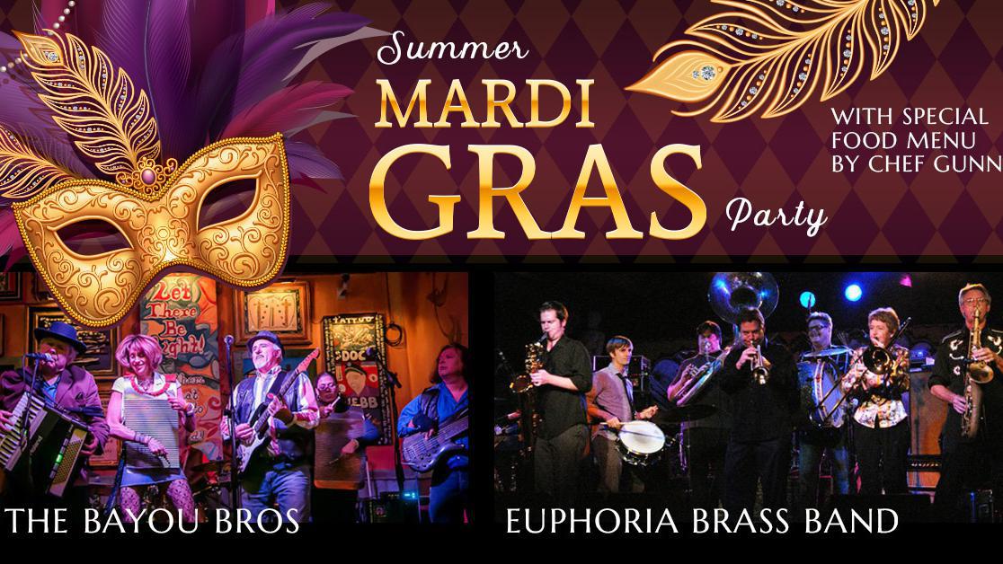 Summer Mardi Gras With Euphoria Brass & The Bayou Brothers 