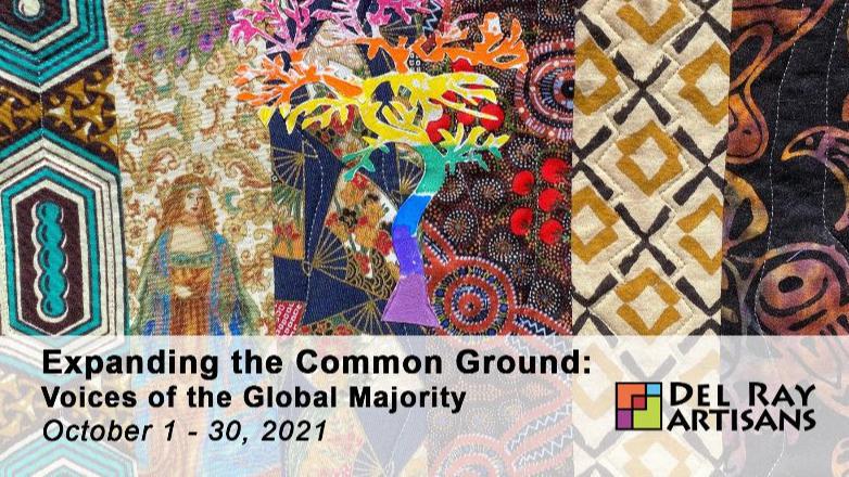 Expanding the Common Ground: Voices of the Global Majority Art Exhibit at Del Ray Artisans Gallery