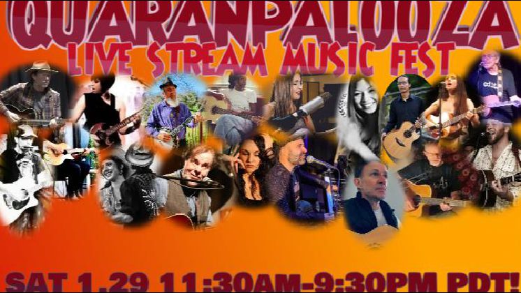 January 2022 QuaranPalooza Livestream Music Fest