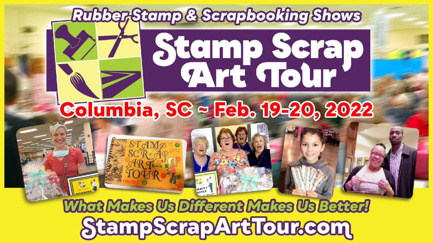 Stamp Scrap Art Tour - Columbia, SC