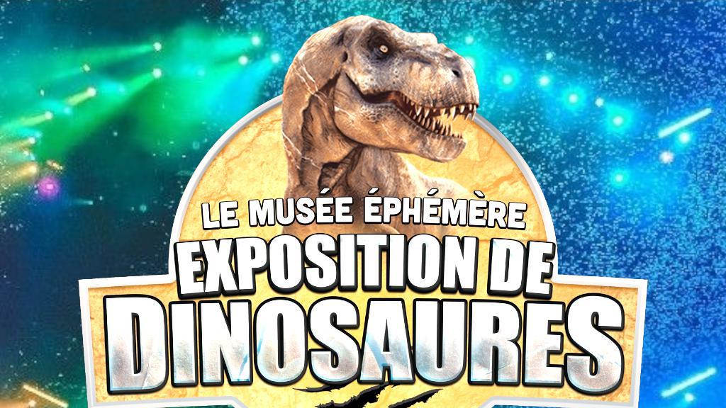 Le Musée Ephémère: les dinosaures arrivent à Colmar