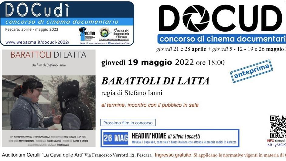 #DOCudì2022 - BARATTOLI DI LATTA di Stefano Ianni
